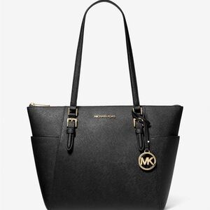 Michael Kors charlotte Black Tote Bag